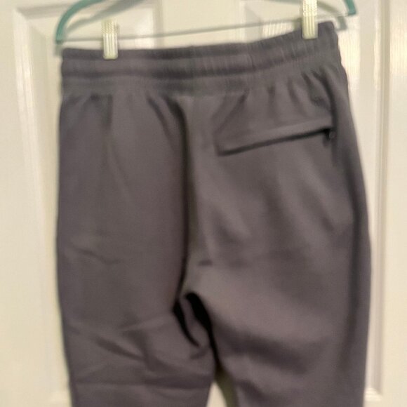 Maison Article Jogger Sweatpants Unisex Fleece Pockets Thick Medium‎ Gray Active - Picture 3 of 6